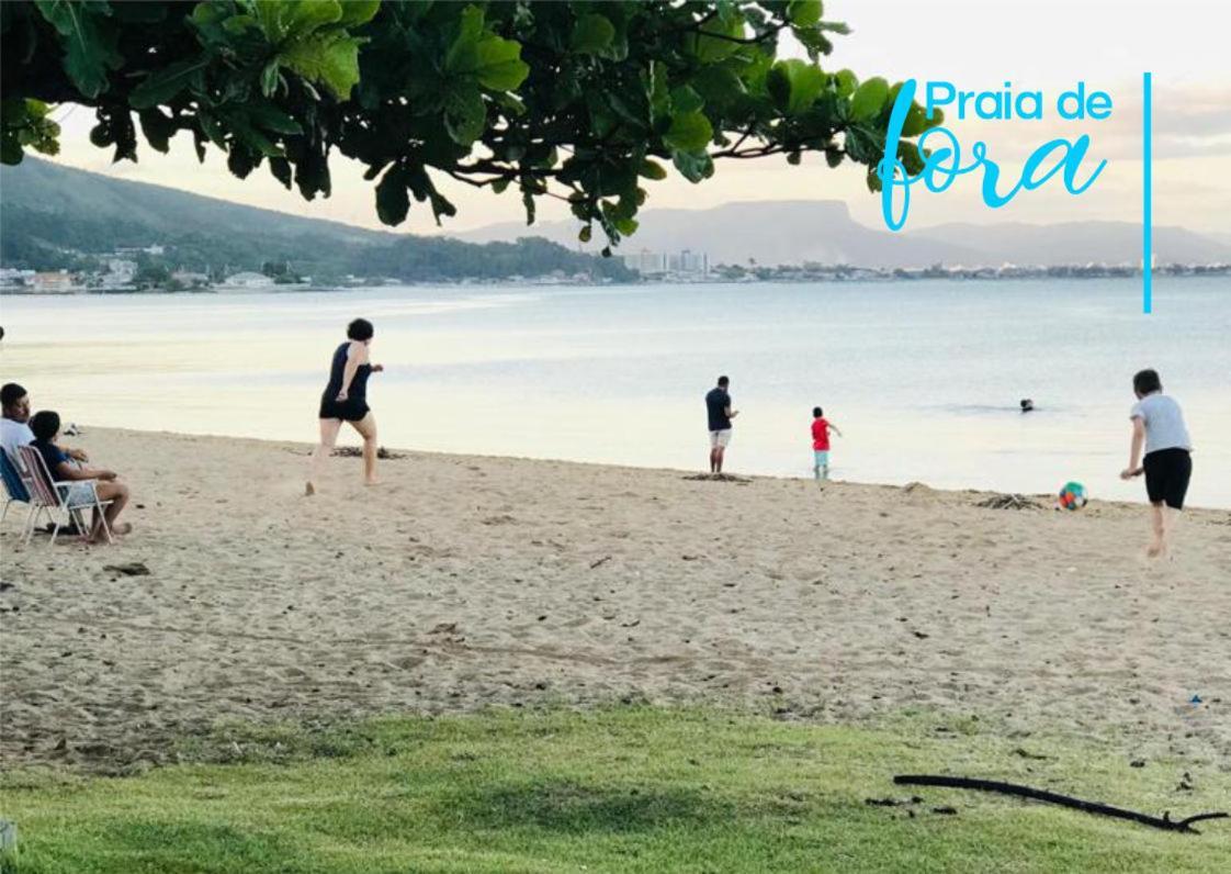 Apto Beira Mar Grande Floripa Palhoça Dış mekan fotoğraf
